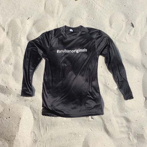 #arubaoriginals UV long sleeve, black